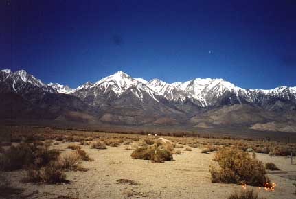 Kearsarge Pass on the Sierra Crest