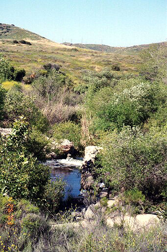 Approaching the Mission Dam
