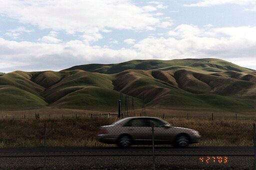 Green Hillside Near Patterson, Roughly in the Area of Proposed SR 130, Connecting San Jose to the Central Valley
