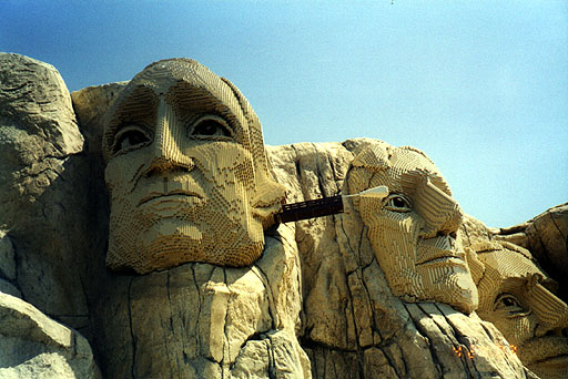 Ongoing Maintenance at Mount Rushmore