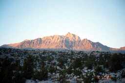 Alpenglow on Mt. Humphreys